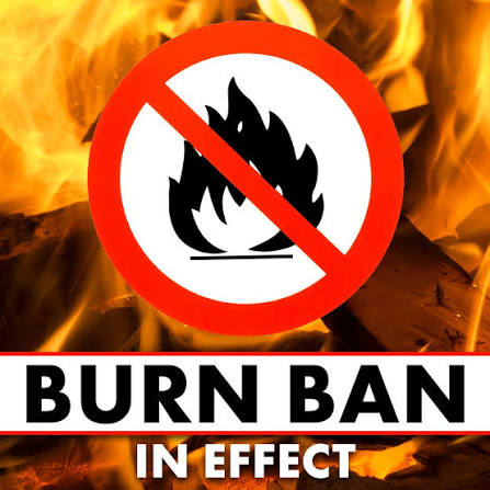 Burn Ban in Effect